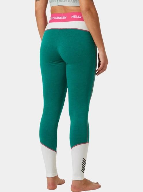 pantaloni de corp pt. femei Helly Hansen W Lifa Merino Midweight Pant verde 3