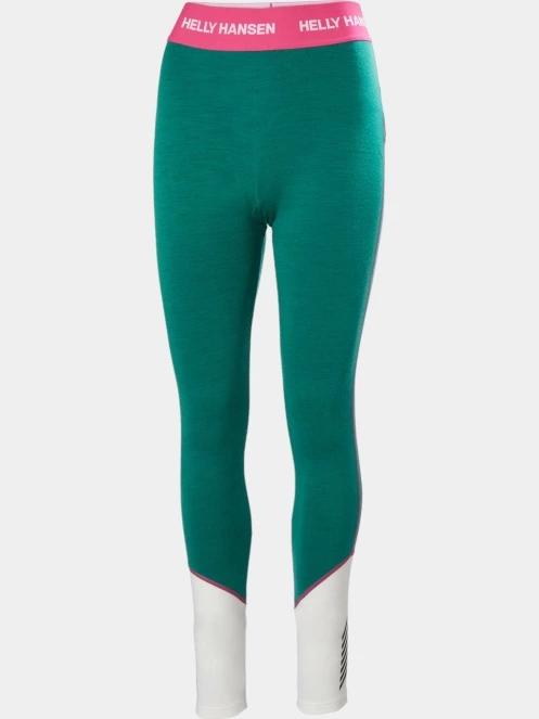 pantaloni de corp pt. femei Helly Hansen W Lifa Merino Midweight Pant verde 6