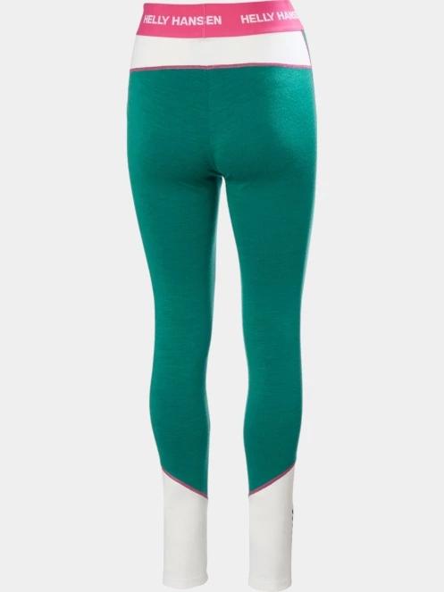 pantaloni de corp pt. femei Helly Hansen W Lifa Merino Midweight Pant verde 7
