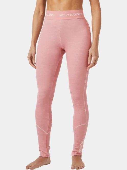 pantaloni de corp pt. femei Helly Hansen W Lifa Merino Midweight Pant roz 2