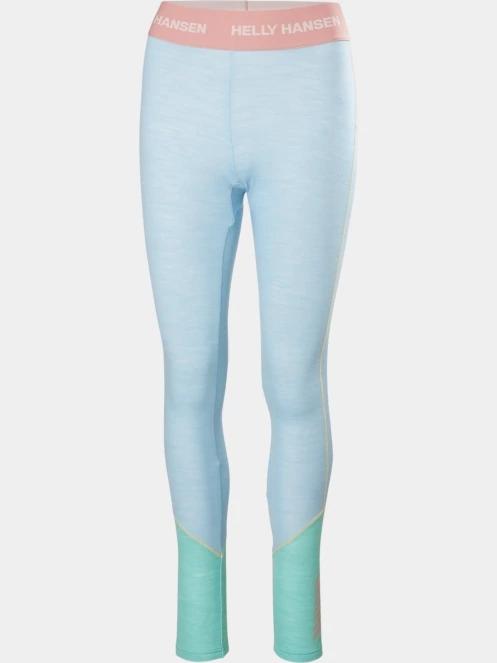 pantaloni de corp pt. femei Helly Hansen W Lifa Merino Midweight Pant albastru deschis 6