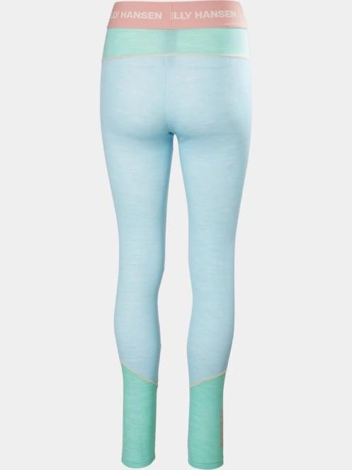 pantaloni de corp pt. femei Helly Hansen W Lifa Merino Midweight Pant albastru deschis 7