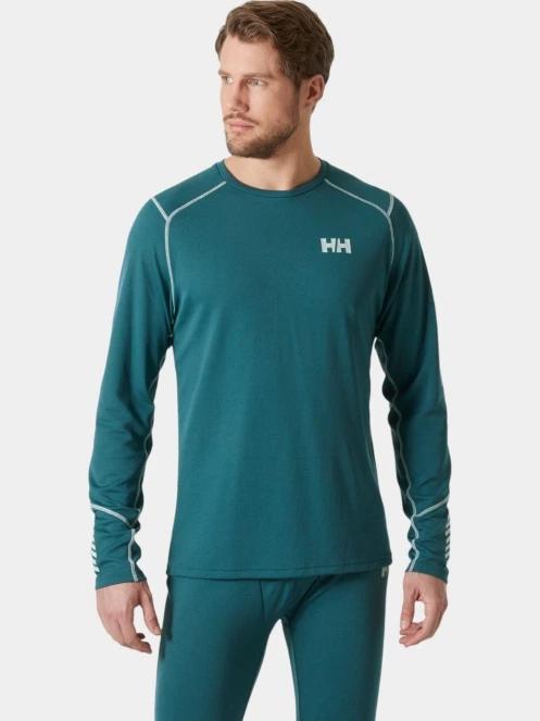 top lenjerie de corp pt. barbati Helly Hansen Lifa Active Crew verde 2