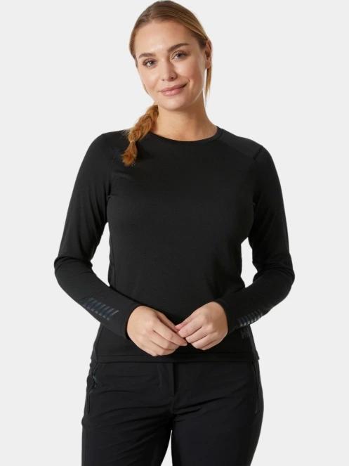top lenjerie de corp pt. femei Helly Hansen W Lifa Active Crew negru 2