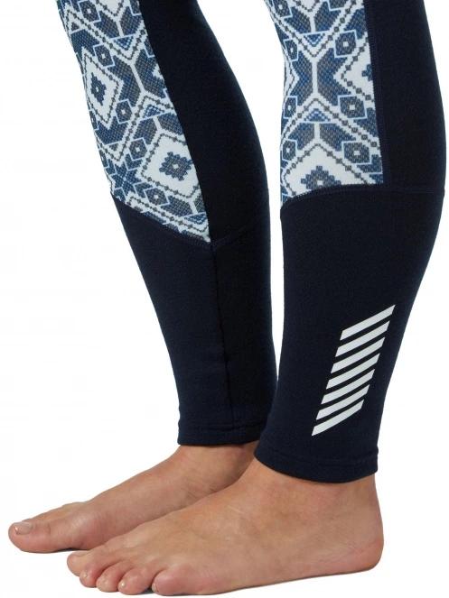 pantaloni de corp pt. femei Helly Hansen W Lifa Merino Midw Gra Pant albastru inchis 5