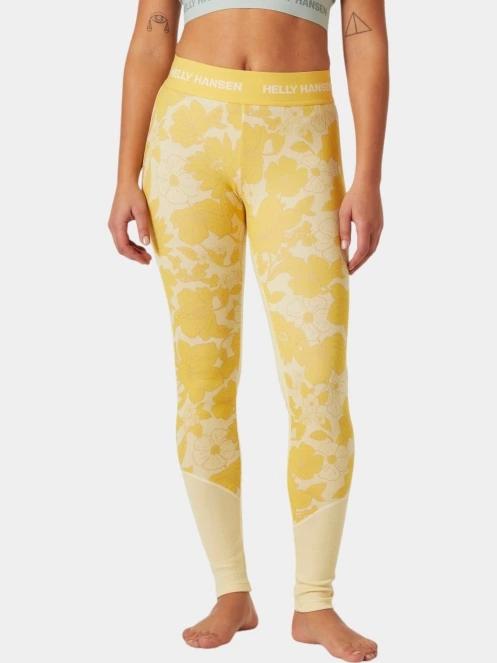 pantaloni de corp pt. femei Helly Hansen W Lifa Merino Midw Gra Pant galben 2