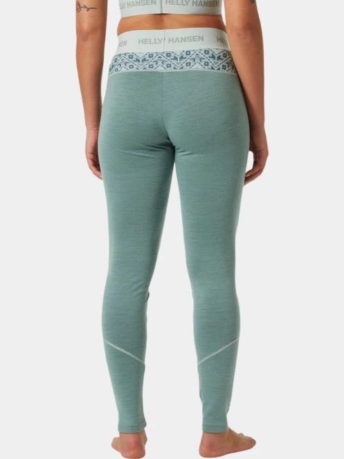 pantaloni de corp pt. femei Helly Hansen W Lifa Merino Midw Gra Pant verde 3