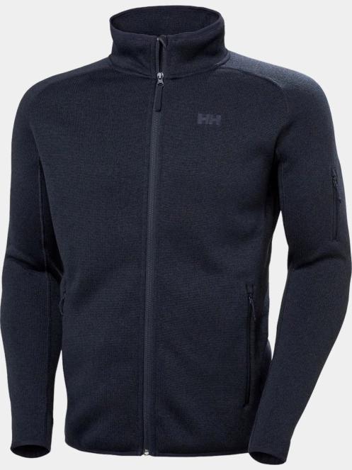 pulover polar pt. barbati Helly Hansen Varde Fleece Jacket 2.0 albastru inchis 2