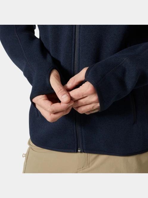 pulover polar pt. barbati Helly Hansen Varde Fleece Jacket 2.0 albastru inchis 4