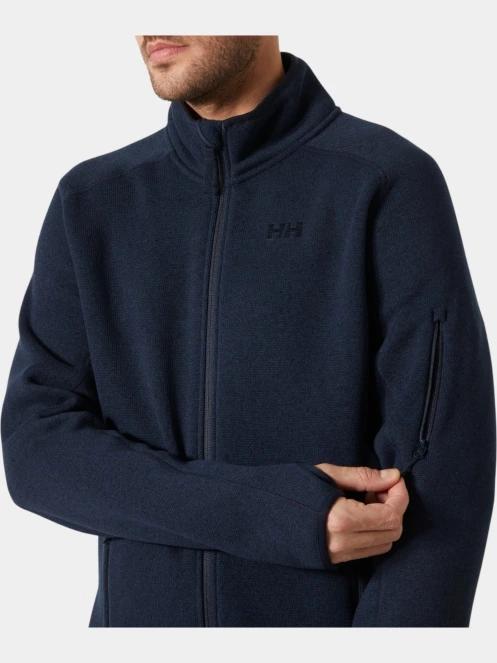 pulover polar pt. barbati Helly Hansen Varde Fleece Jacket 2.0 albastru inchis 5