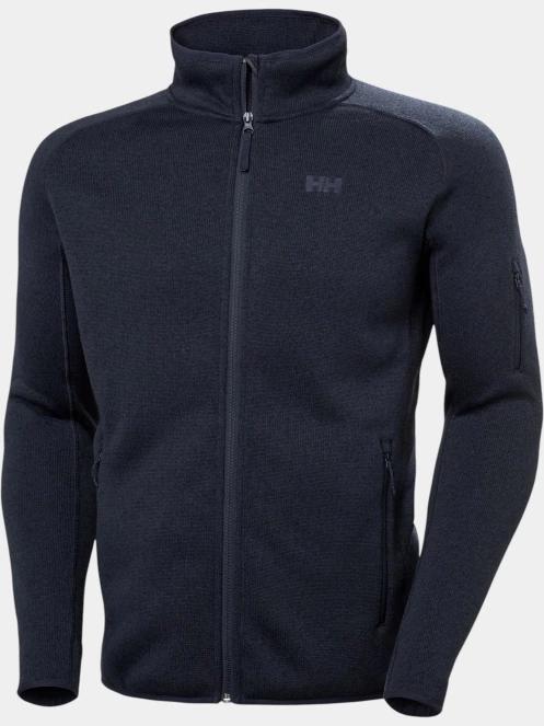 pulover polar pt. barbati Helly Hansen Varde Fleece Jacket 2.0 albastru inchis 7