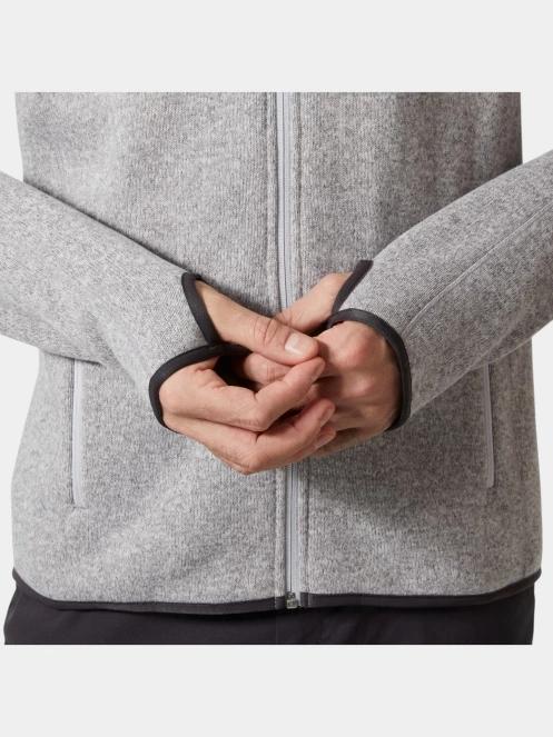 pulover polar pt. barbati Helly Hansen Varde Fleece Jacket 2.0 gri 4