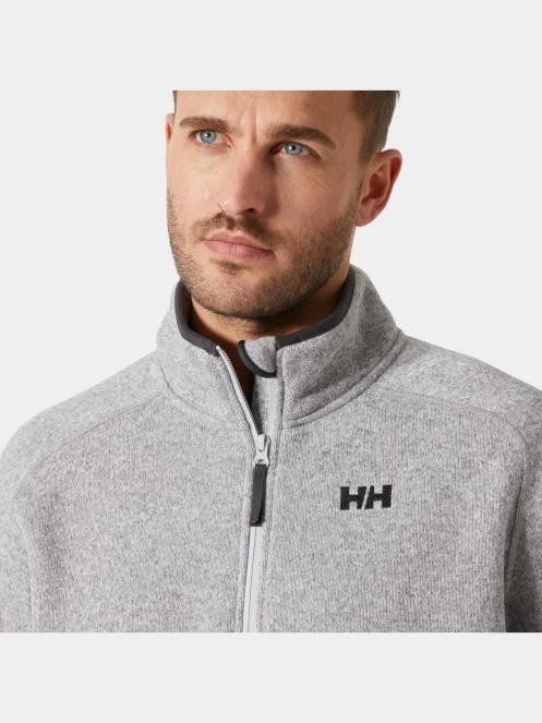 pulover polar pt. barbati Helly Hansen Varde Fleece Jacket 2.0 gri 5
