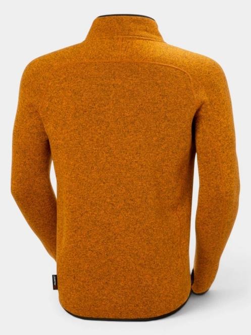 pulover polar pt. barbati Helly Hansen Varde Fleece Jacket 2.0 portocaliu 7