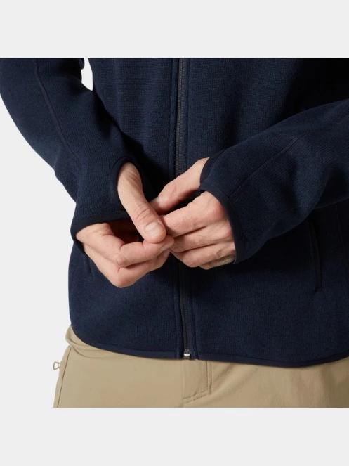 pulover polar pt. barbati Helly Hansen Varde Fleece Jacket 2.0 albastru inchis 6