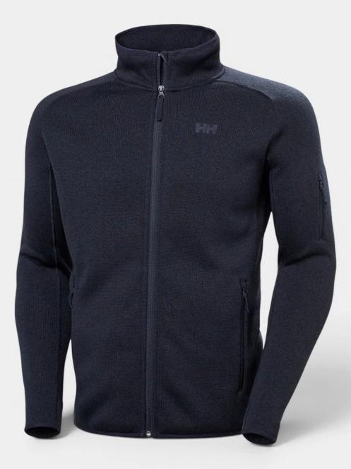pulover polar pt. barbati Helly Hansen Varde Fleece Jacket 2.0 albastru inchis 7