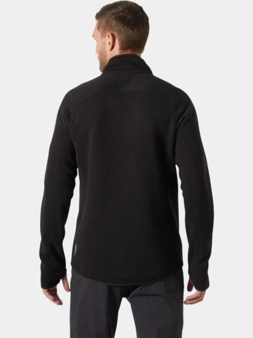pulover polar pt. barbati Helly Hansen Varde Fleece Jacket 2.0 negru 3