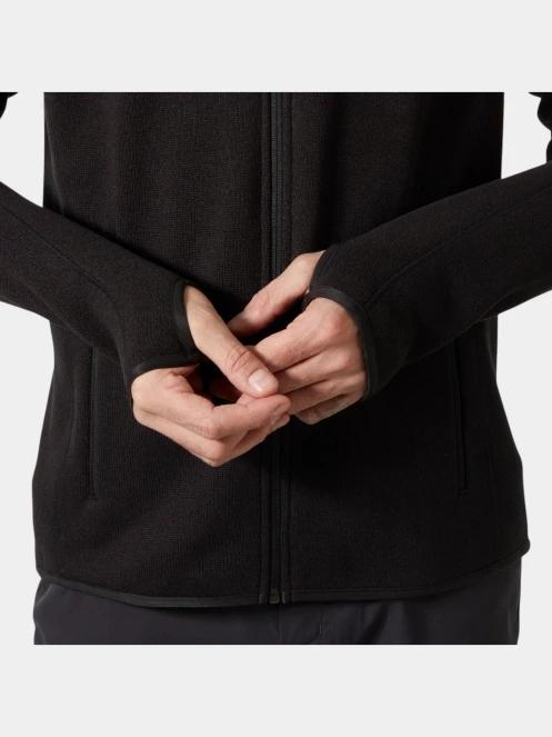 pulover polar pt. barbati Helly Hansen Varde Fleece Jacket 2.0 negru 4