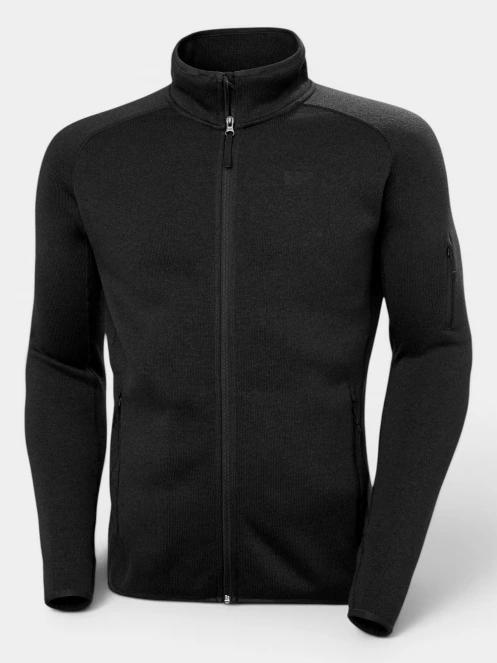 pulover polar pt. barbati Helly Hansen Varde Fleece Jacket 2.0 negru 7