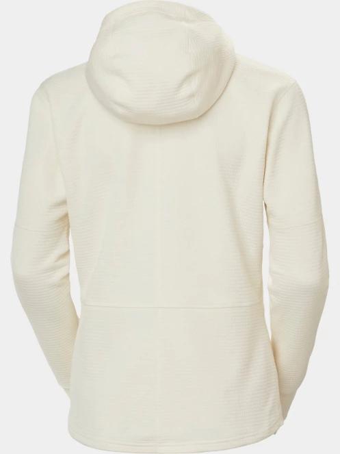 pulover polar pt. femei Helly Hansen W Evolved Air Hooded Midlayer alb 7