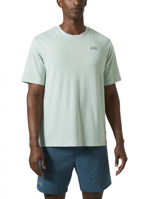 tricou cu maneci scurte pt. barbati Helly Hansen Hh Lifa Active Solen Rx Tee albastru deschis 2