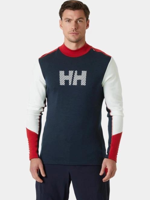 top lenjerie de corp pt. barbati Helly Hansen Lifa Merino Midw Logo negru 2