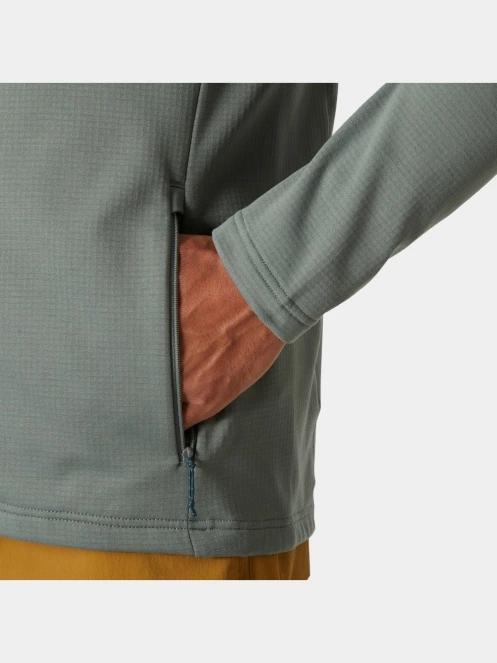 pulover polar pt. barbati Helly Hansen Versalite Fleece Jacket gri 5