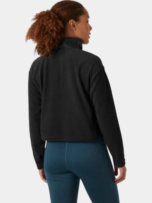pulover crop pt. femei Helly Hansen W Daybreaker Cropped Fleece negru 3