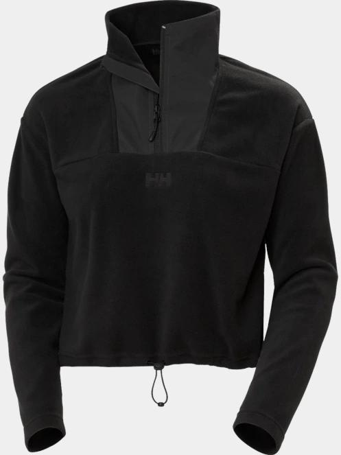pulover crop pt. femei Helly Hansen W Daybreaker Cropped Fleece negru 6