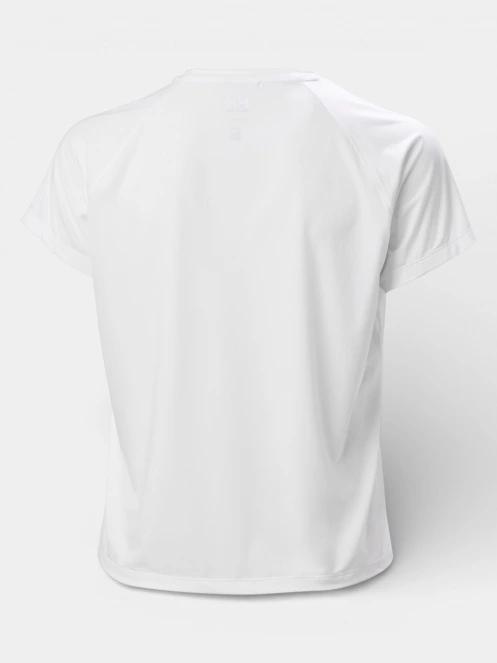 tricou pentru sport, cu maneci scurte pt. femei Helly Hansen W Shine Solen T-Shirt alb 7