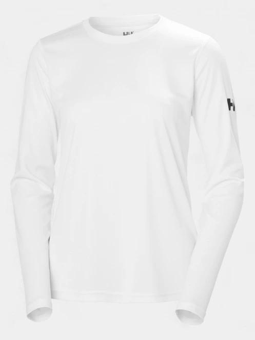 tricou cu maneci lungi pt. femei Helly Hansen W Hh Tech Crew Ls 2.0 alb 5