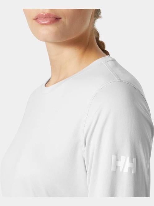 tricou cu maneci lungi pt. femei Helly Hansen W Hh Tech Crew Ls 2.0 gri 4