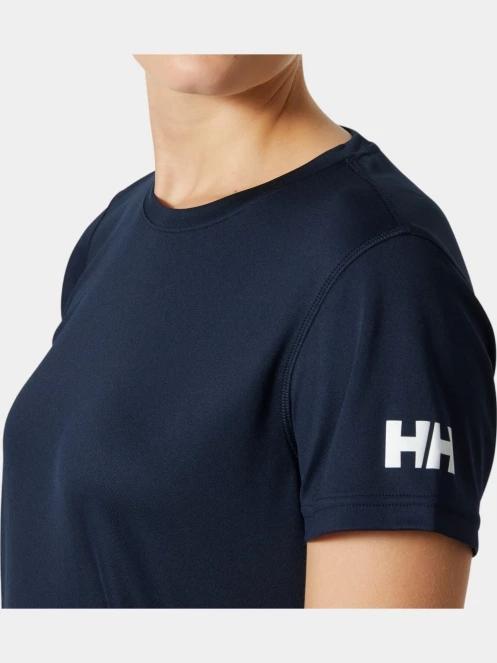 tricou cu maneci scurte pt. femei Helly Hansen W Hh Tech T-Shirt 2.0 albastru inchis 4