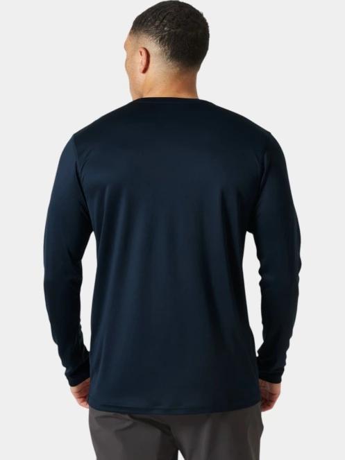 tricou cu maneci lungi, pentru sport pt. barbati Helly Hansen Hh Tech Crew Ls 2.0 albastru inchis 3