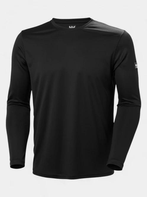 tricou cu maneci lungi, pentru sport pt. barbati Helly Hansen Hh Tech Crew Ls 2.0 negru 5
