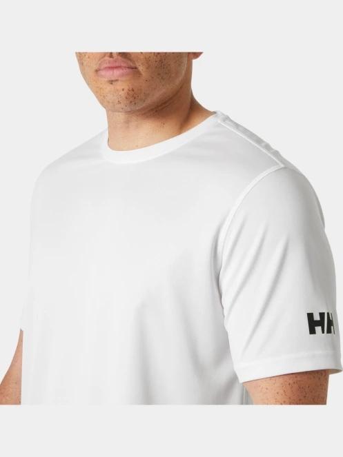 tricou pentru sport, cu maneci scurte pt. barbati Helly Hansen Hh Tech T-Shirt 2.0 alb 4