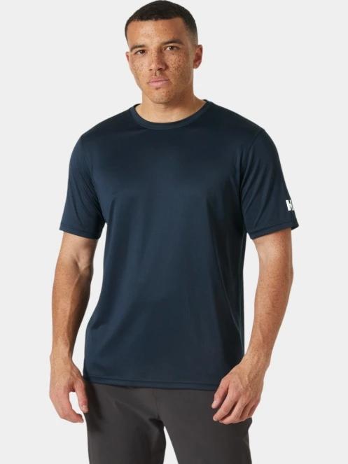 tricou pentru sport, cu maneci scurte pt. barbati Helly Hansen Hh Tech T-Shirt 2.0 albastru inchis 2