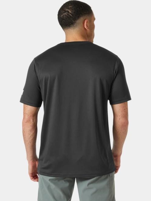 tricou pentru sport, cu maneci scurte pt. barbati Helly Hansen Hh Tech T-Shirt 2.0 negru 3