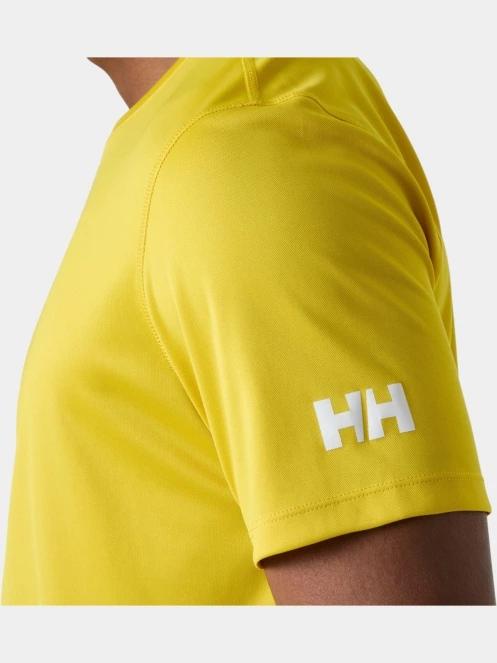 tricou pentru sport, cu maneci scurte pt. barbati Helly Hansen Hh Tech T-Shirt galben 4
