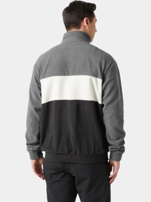pulover polar pt. barbati Helly Hansen Daybreaker Hugg Snap Fleece gri 3