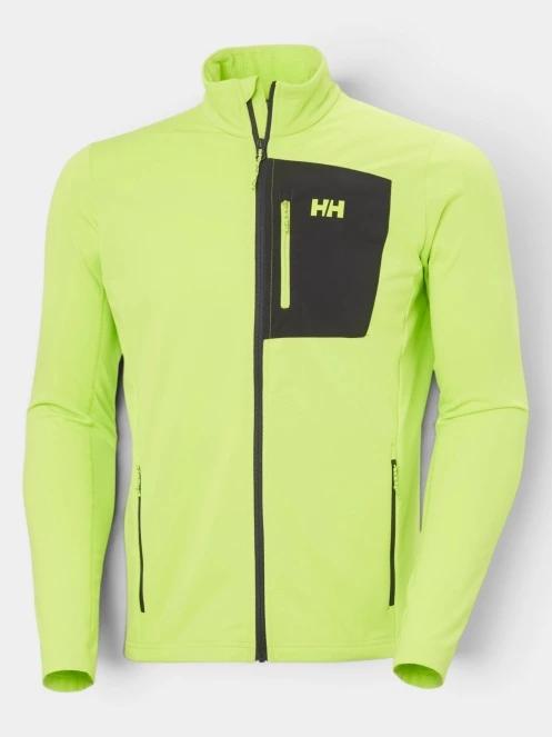 pulover polar pt. barbati Helly Hansen Versalite Fleece Jacket verde deschis 2