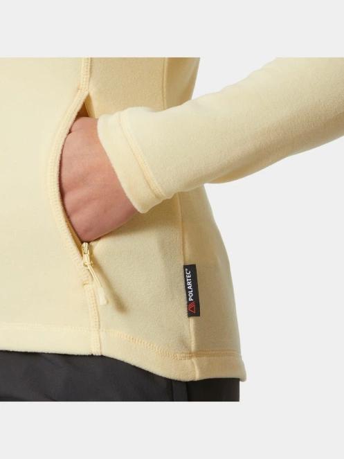 pulover polar pt. femei Helly Hansen W Daybreaker Fleece Jacket galben 4