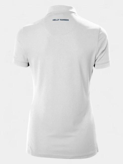 tricou cu guler pt. femei Helly Hansen W Crewline Polo alb 3