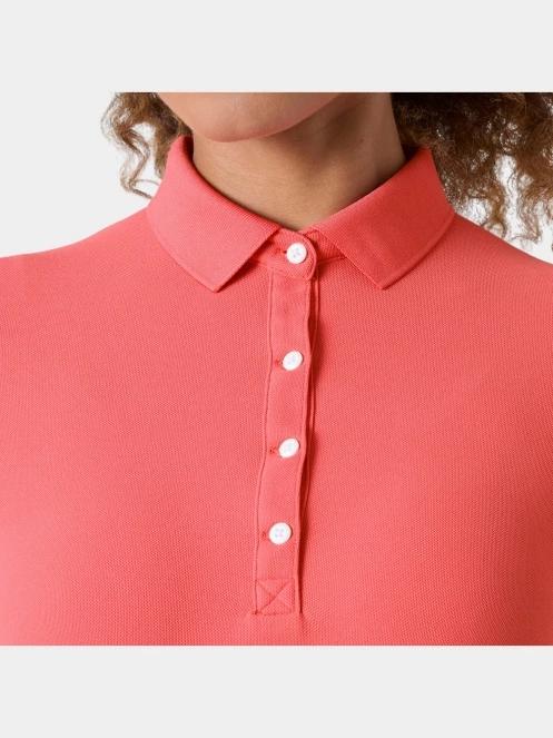 tricou cu guler pt. femei Helly Hansen W Crewline Polo roz 6