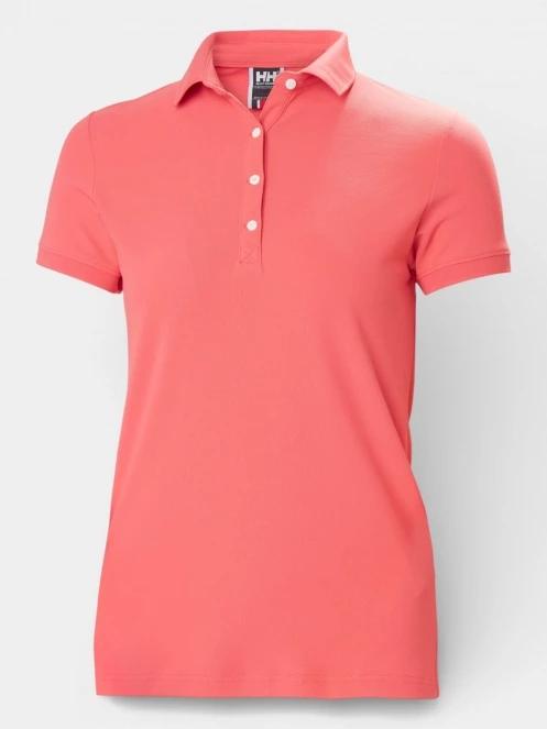 tricou cu guler pt. femei Helly Hansen W Crewline Polo roz 7
