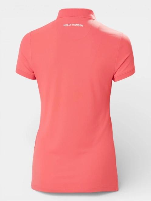 tricou cu guler pt. femei Helly Hansen W Crewline Polo roz 8