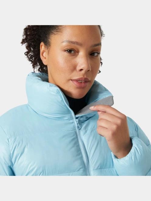 geaca matlasata de tranzitie pt. femei Helly Hansen W Jade Puffer Jacket albastru deschis 4