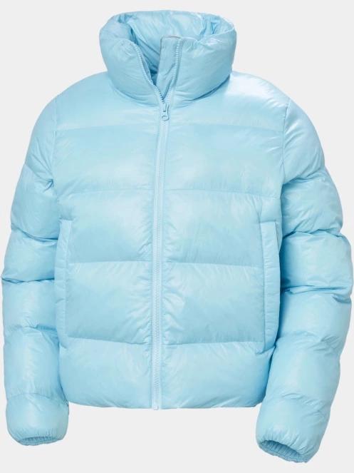 geaca matlasata de tranzitie pt. femei Helly Hansen W Jade Puffer Jacket albastru deschis 7