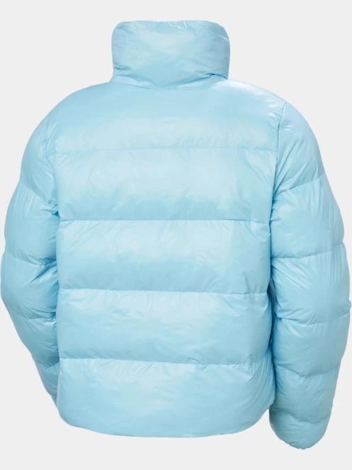 geaca matlasata de tranzitie pt. femei Helly Hansen W Jade Puffer Jacket albastru deschis 8