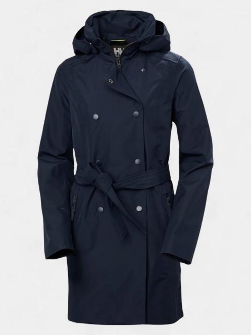 haine de ploaie pt. femei Helly Hansen W Welsey Ii Trench albastru inchis 7